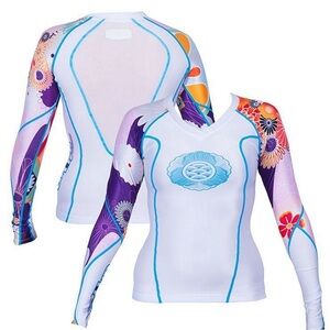 Gr1ps Amazona Rashguard Power Flower L/S size Small (6)